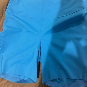 Lululemon Athletica Blue Athletic Shorts Performance Fit